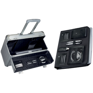 ALUMAXX Valise pour pilotes 'DISCOVERY', aluminium, noir mat