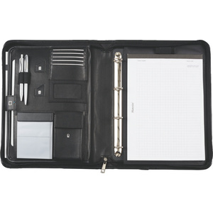 Alassio Organiseur de tablette A4 TRENTO, similicuir, noir