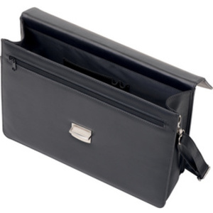 Alassio Porte-documents 'ANZIO', similicuir, noir