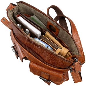 PRIDE&SOUL Sac à bandoulière 'LILLY LITTLE', cuir véritable