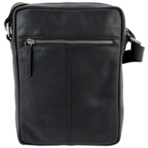 PRIDE&SOUL Sac à bandoulière PORT, cuir, noir