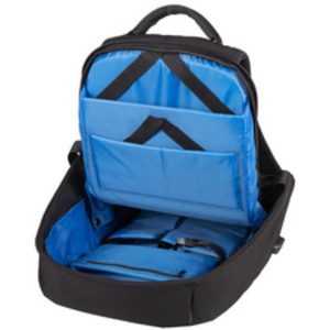 STOP Sac à dos pour PC portable SAFEPAK RPET ANTIGUA, noir