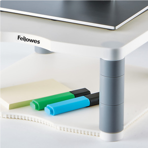 Fellowes Support pour écran Premium, blanc