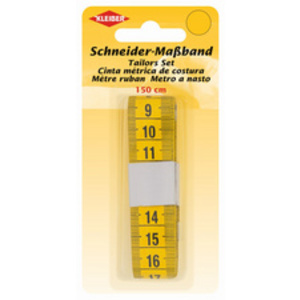 KLEIBER Mètre ruban, 150 cm, jaune