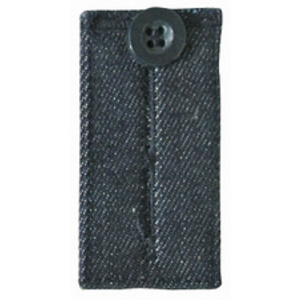 KLEIBER Extenseur de ceinture de pantalon, avec bouton, noir