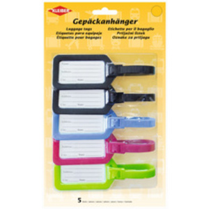 KLEIBER Porte-étiquette de bagage, set de 5, assorti