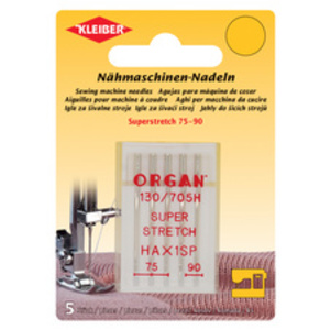 KLEIBER Set d'aiguilles pour machine à coudre 'Superstretch'