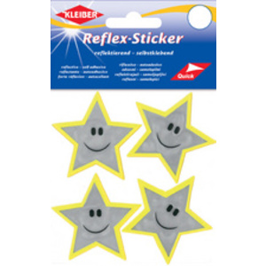 KLEIBER Sticker réfléchissant 'Etoiles', argent