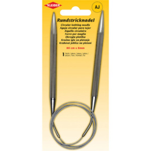 KLEIBER Aiguille à tricoter circulaire, 800 mm x 5,5 mm