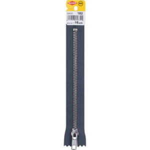 KLEIBER Fermeture à zip, métal, longueur: 160 mm, noir