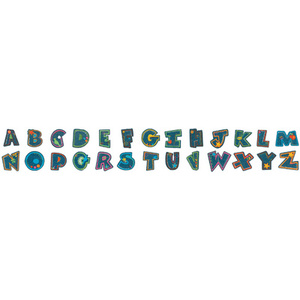 KLEIBER Applications 'Funny Box - Jeans Letters', 130 pièces