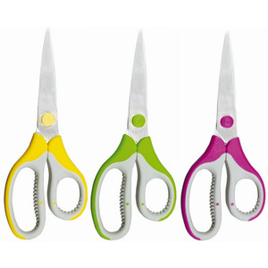 KLEIBER Ciseaux à usage domestique, ronds, présentoir de 24