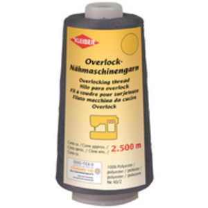 KLEIBER Fil à coudre pour surjeteuse, 2.500 m, gris foncé