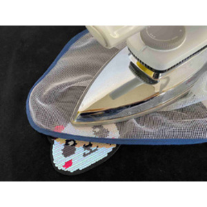 KLEIBER Coccinelle en sequins réversibles, rouge-or