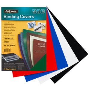 Fellowes Couverture Chromolux, brillante, A4, blanc  - 69160
