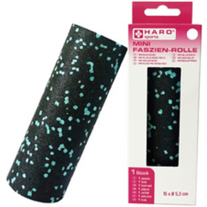 HARO Mini rouleau pour fascias, noir/menthe