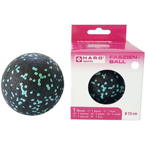 HARO Balle de massage pour fascias, noir/menthe