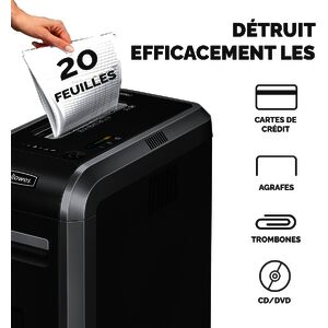 Fellowes destructeur de documents Powershred 125Ci,