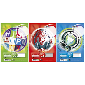 LANDRE Feuillets mobiles 'pro terra', A5, ligné