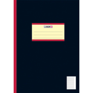 LANDRE cahier pour lycée format A4, ligné, marge blanche à