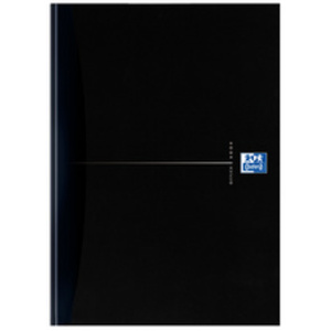 Oxford Carnet de notes 'Smart Black' - relié, A4, quadrillé