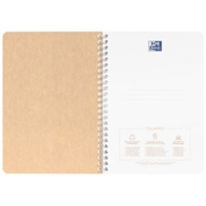 Oxford Cahier à spirales TOUAREG, A5, quadrillé, 90 pages