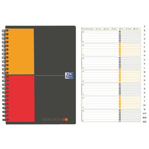 Oxford International Carnet d'adresses 'ADDRESSBOOK', A5  - 23076