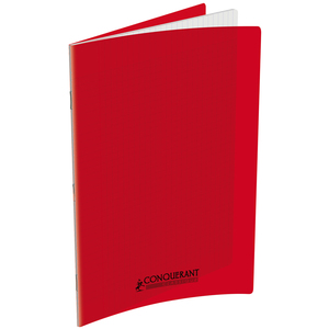 CONQUERANT CLASSIQUE Cahier 240 x 320 mm, uni, incolore
