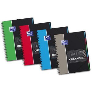 Oxford Etudiants Cahier 'ORGANISERBOOK', A4+, seyès