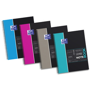 Oxford Etudiants Cahier à spirale 'NOTEBOOK', A4+, quadrillé
