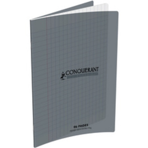 CONQUERANT CLASSIQUE Cahier 170 x 220 mm, séyès, gris