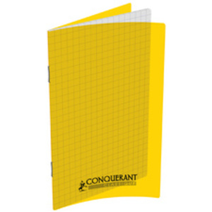 CONQUERANT CLASSIQUE Carnet piqûre, 110 x 170 mm, quadrillé