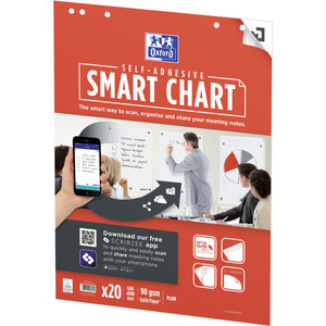 Oxford Bloc de conférence 'Smart Chart', autocollant