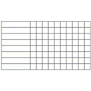 Oxford Feuilles simples perforées, A4, quadrillé 5x5 margé  - 21154