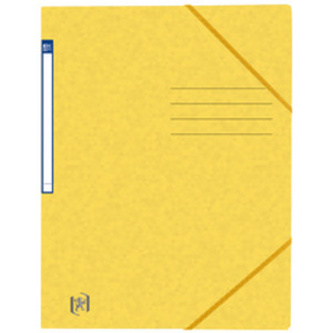 Oxford Chemise à élastique Top File+, A4, brun