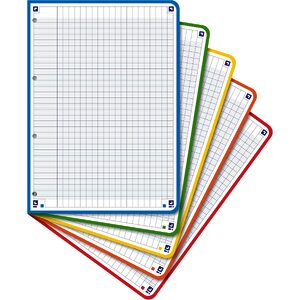 Oxford Feuilles simples COLOR SYSTEM, A4, seyès