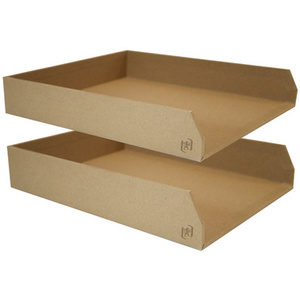 Oxford Set de corbeilles à courrier 'Savana', A4, naturel