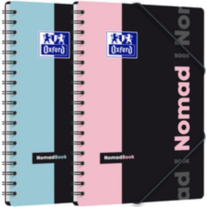 Oxford Etudiants Cahier à spirale NOMADBOOK Pastel, B5