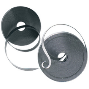 nobo Bande magnétique, autoadhésive, 10 mm x 10 m, noir