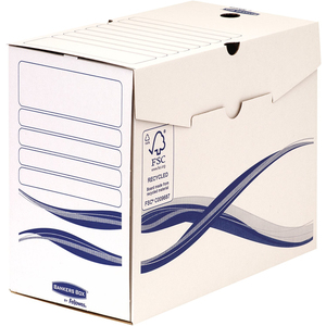Fellowes Boîte d'archives BANKERS BOX Basic (L)100 mm, bleu