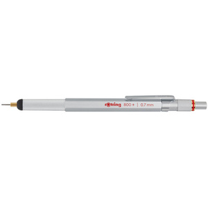 rotring Stylo à pointe fine et stylet 800+, 0,7 mm, noir