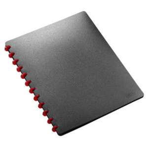 herlitz Protège-documents EasyFix, A4, 20 pochettes, noir
