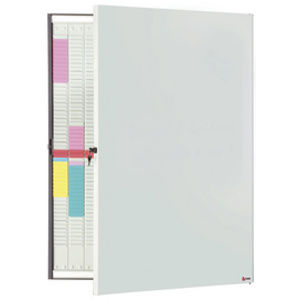 nobo Kit planning, pliable, fermable à clé, avec accessoires