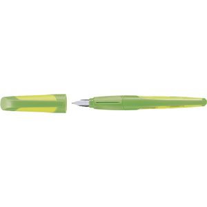 STABILO Stylo plume EASYbuddy A, droitiers, corail/rouge