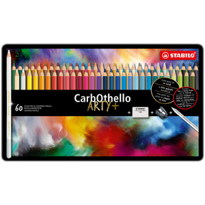 STABILO Crayon pastel CarbOthello ARTY+, étui de 48