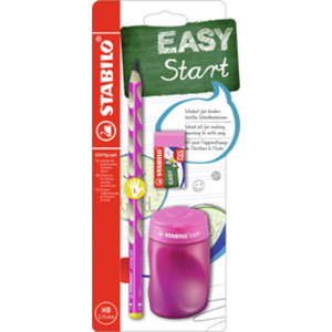 STABILO Kit pour écolier EASYgraph, pour gauchers, bleu