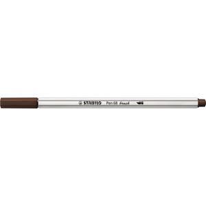 STABILO Feutre pinceau Pen 68 brush, vert épinard