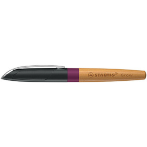 STABILO Stylo plume Grow, vert mousse / chêne