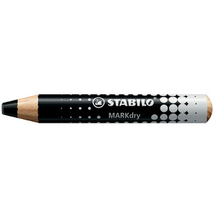 STABILO Crayon marqueur MARKdry, noir