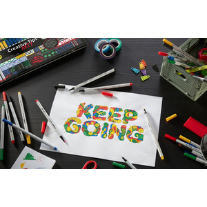STABILO Kit créatif Creative Tips ARTY, étui métal de 30